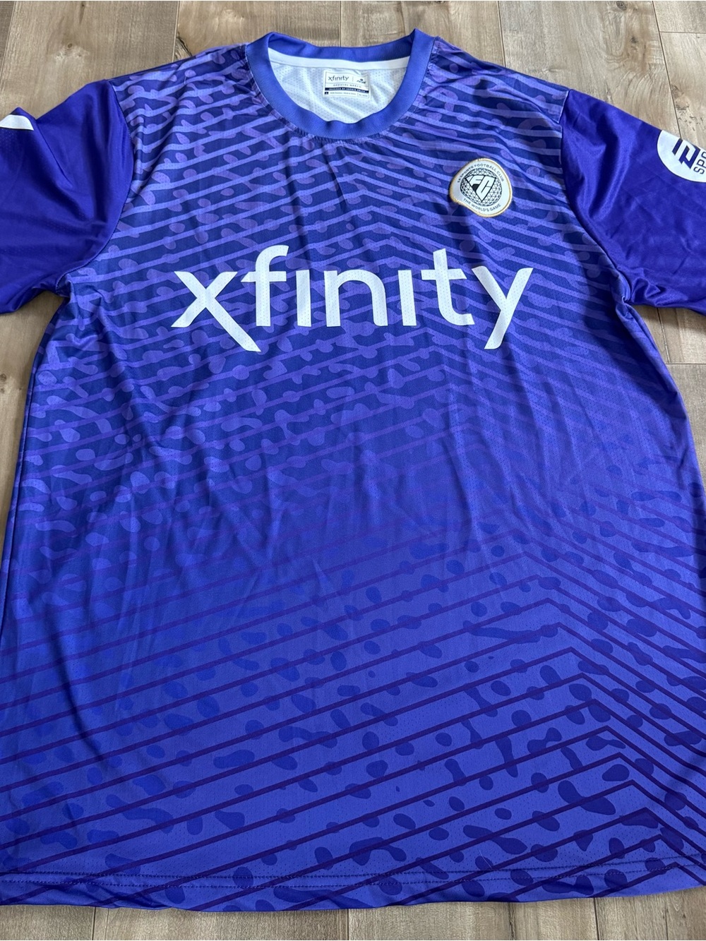 Xfinity Jersey Sophia Smith Purple EA Sports Football 25 Official Merch Large FC